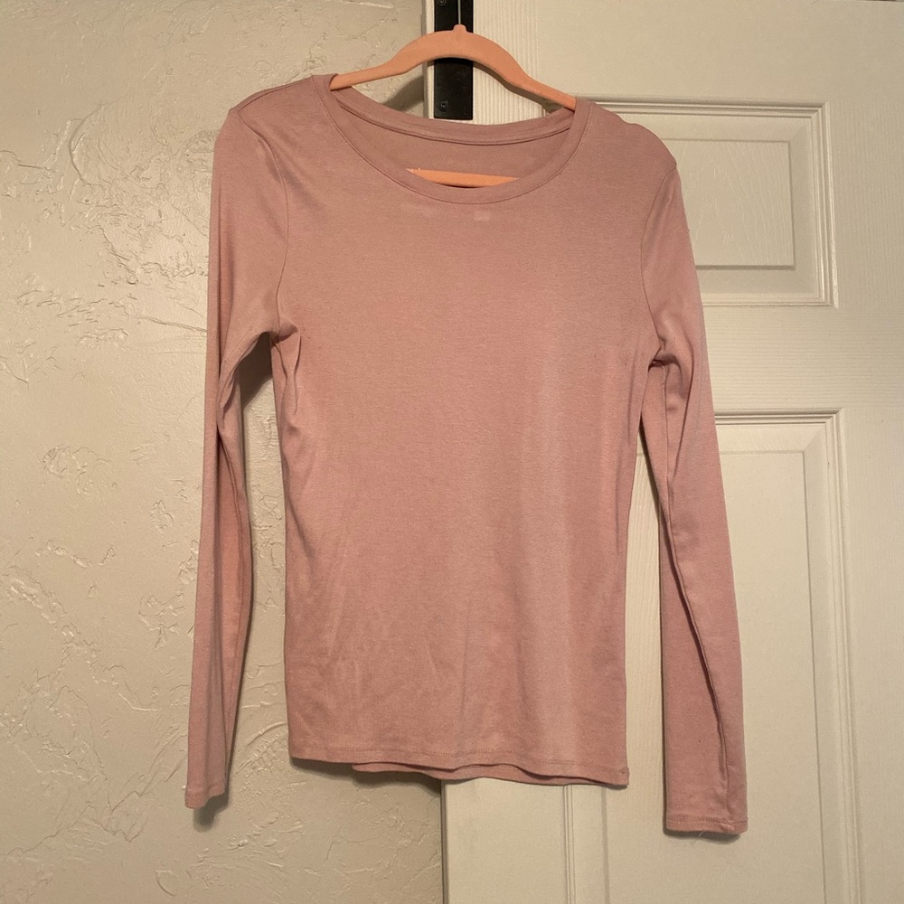 Long sleeve crew neck